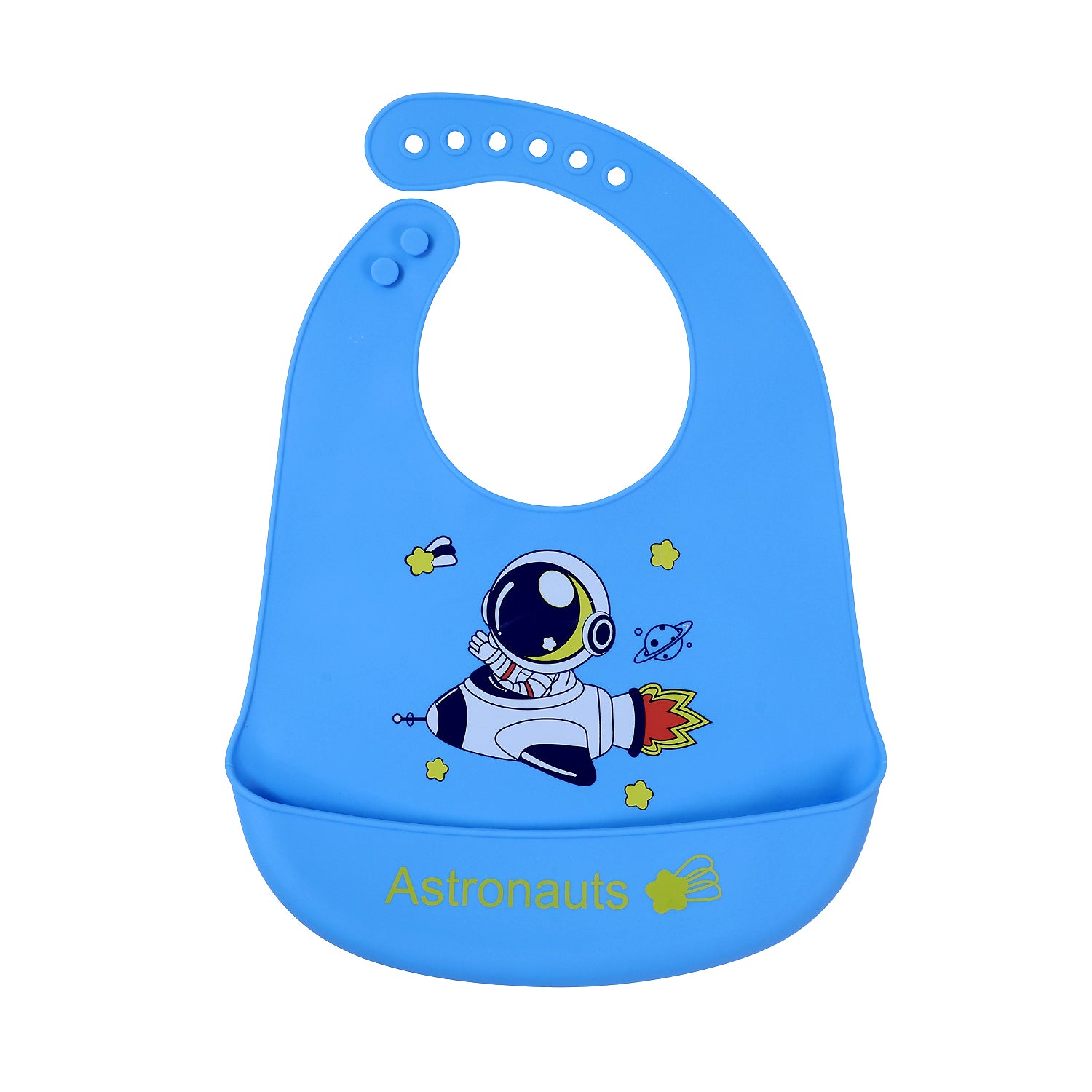 Baby Silicone Feeding Set with Bib, Plate &amp; Spoon – 6+ Months