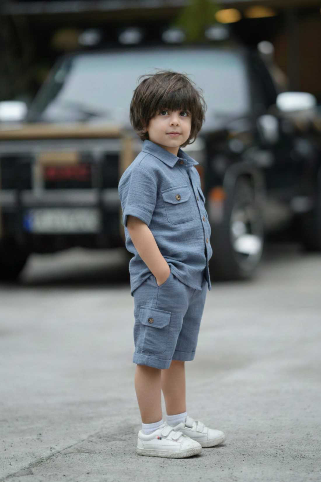 Soft Muslin Co-Ord Set for Kids – Breathable Comfort with Timeless Style