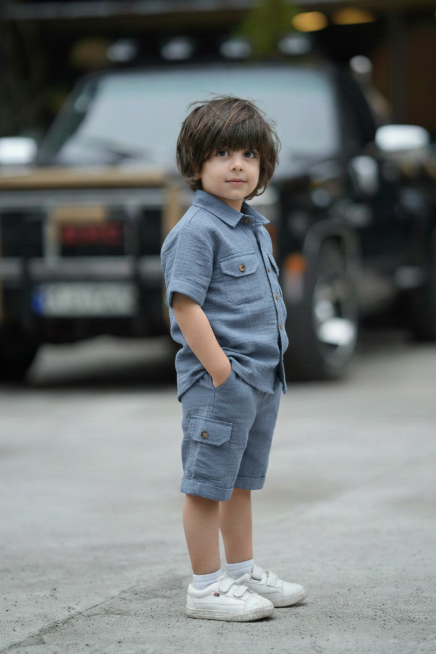 Soft Muslin Co-Ord Set for Kids – Breathable Comfort with Timeless Style