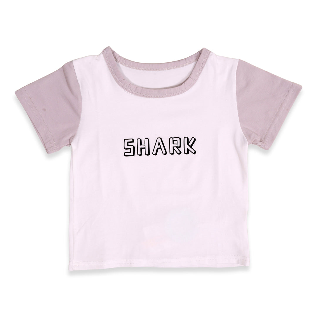 Sharky T-shirt &amp; Dungaree Set