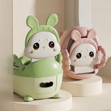 Bunny Potty Chair With PU Cushion and Cleaning Brush