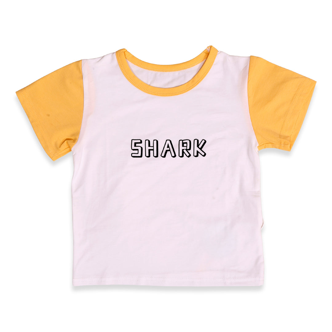 Sharky T-shirt &amp; Dungaree Set