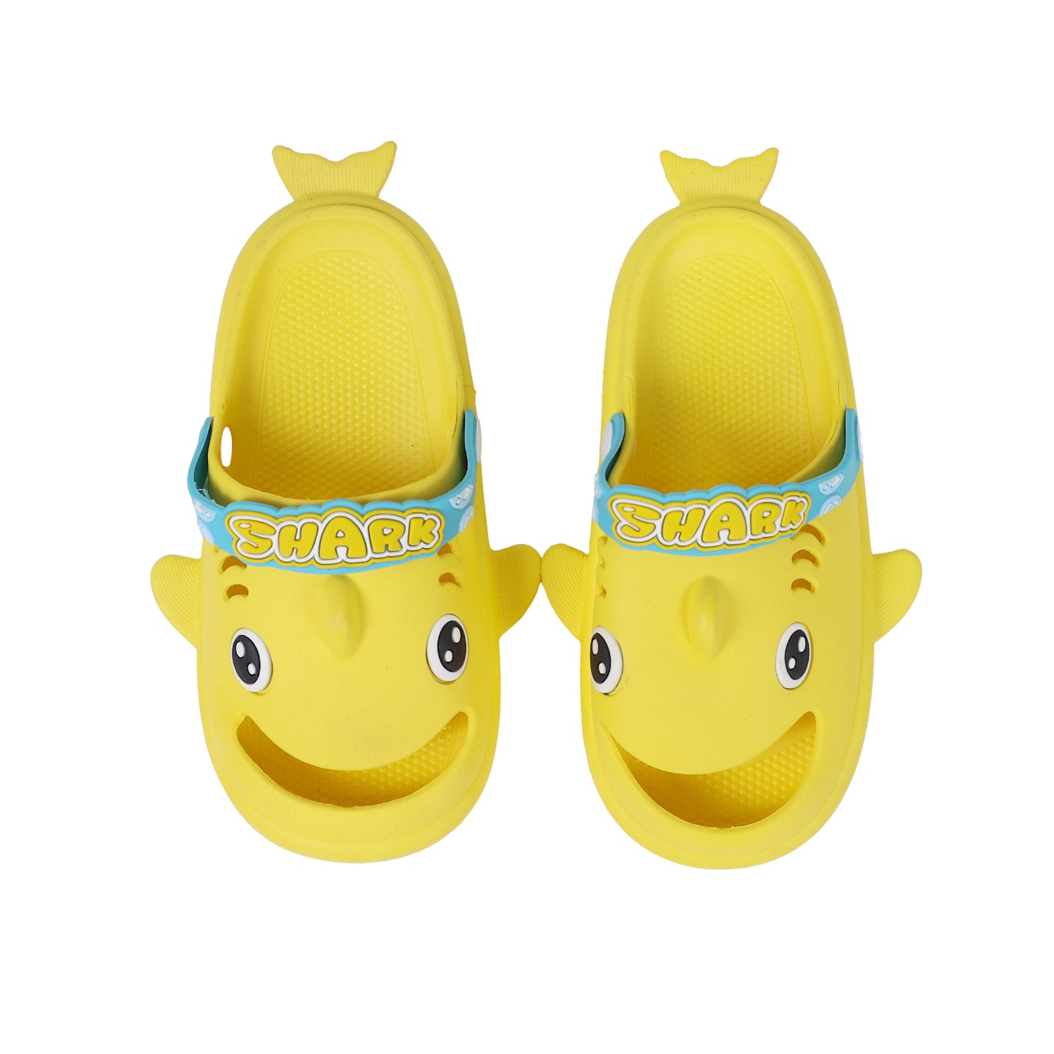Cute Cartoon Animal Clogs for Kids with Backstrap – “SHARK” Design