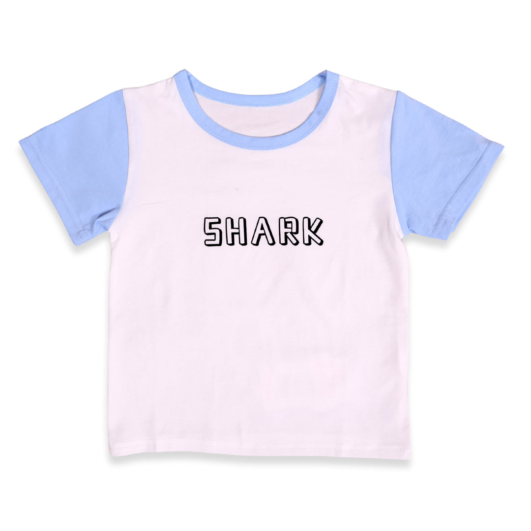 Sharky T-shirt &amp; Dungaree Set