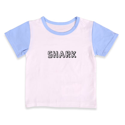 Sharky T-shirt &amp; Dungaree Set