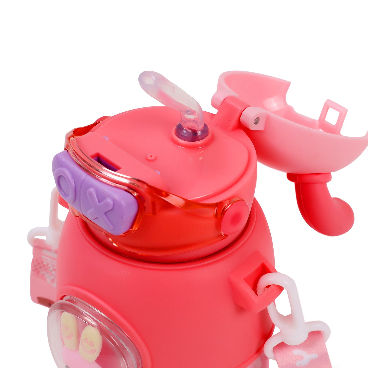 Bunny Stainless Steel Sipper Bottle for Kids | Cute Rabbit Design with Strap | Leak-Proof &amp; Durable