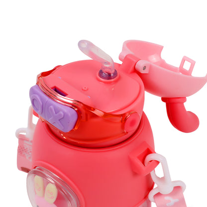 Bunny Stainless Steel Sipper Bottle for Kids | Cute Rabbit Design with Strap | Leak-Proof &amp; Durable