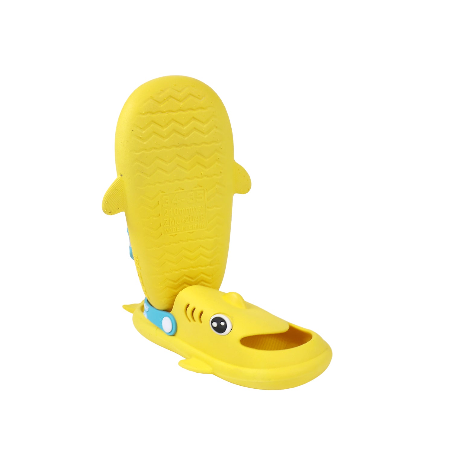 Cute Cartoon Animal Clogs for Kids with Backstrap – “SHARK” Design