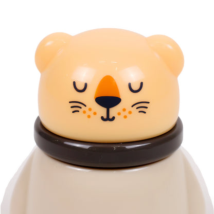 Cute Animal-Themed Baby Powder Puff