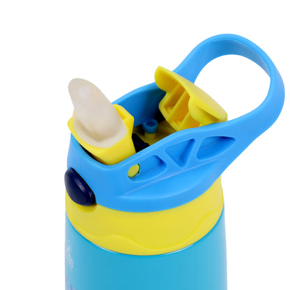 Stainless Steel Kids Sipper Bottle with Flip-Top Lid – Leak-Proof &amp; Travel Friendly