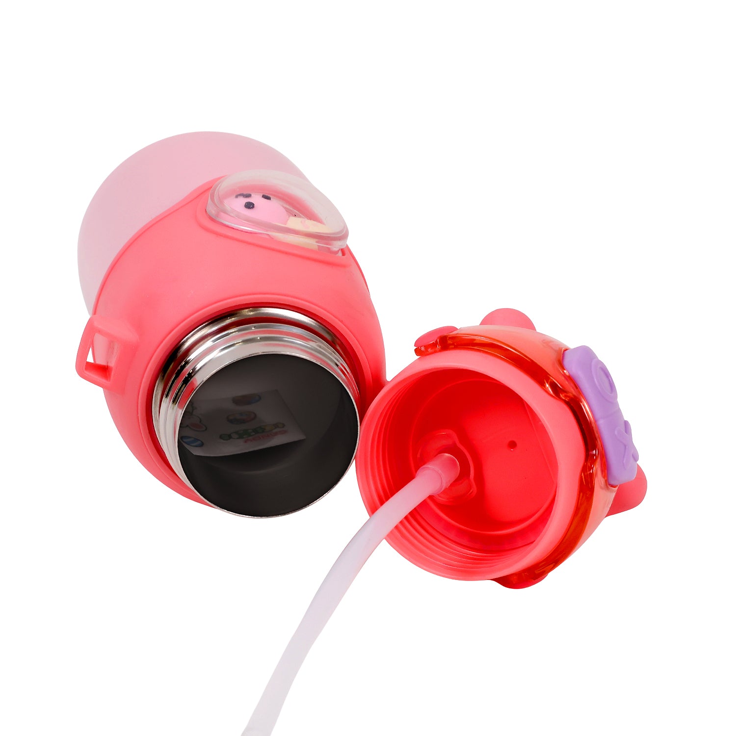 Bunny Stainless Steel Sipper Bottle for Kids | Cute Rabbit Design with Strap | Leak-Proof &amp; Durable