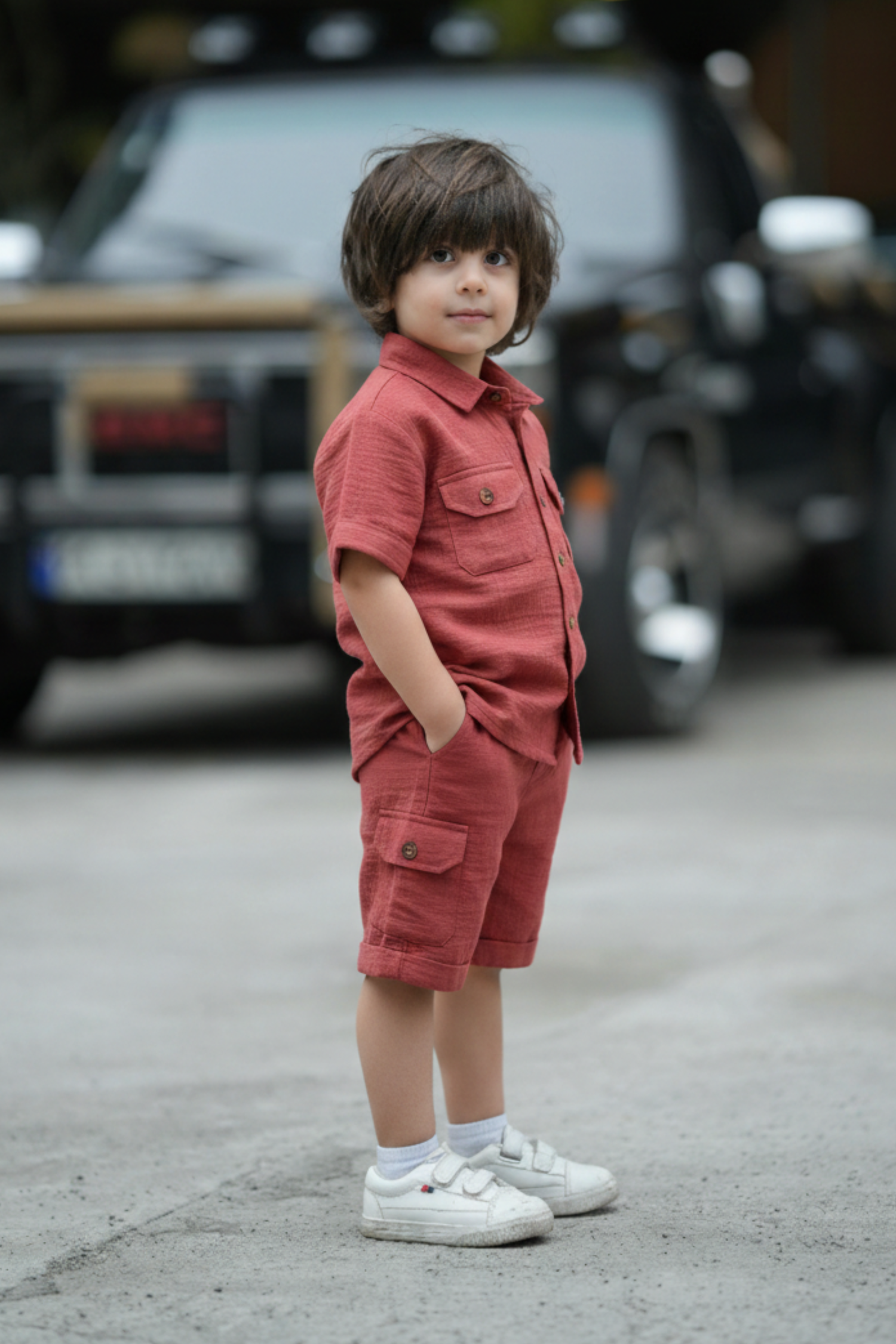 Soft Muslin Co-Ord Set for Kids – Breathable Comfort with Timeless Style