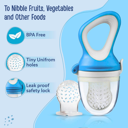 The Little Bunny Silicone Baby Fruit Feeder &amp; Teether Pacifier-PB2153