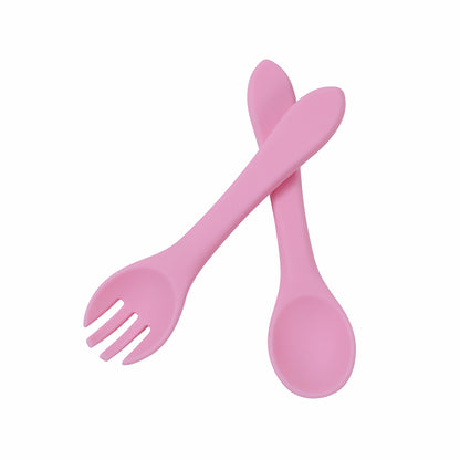 Baby Silicone Feeding Set with Bib, Plate &amp; Spoon – 6+ Months