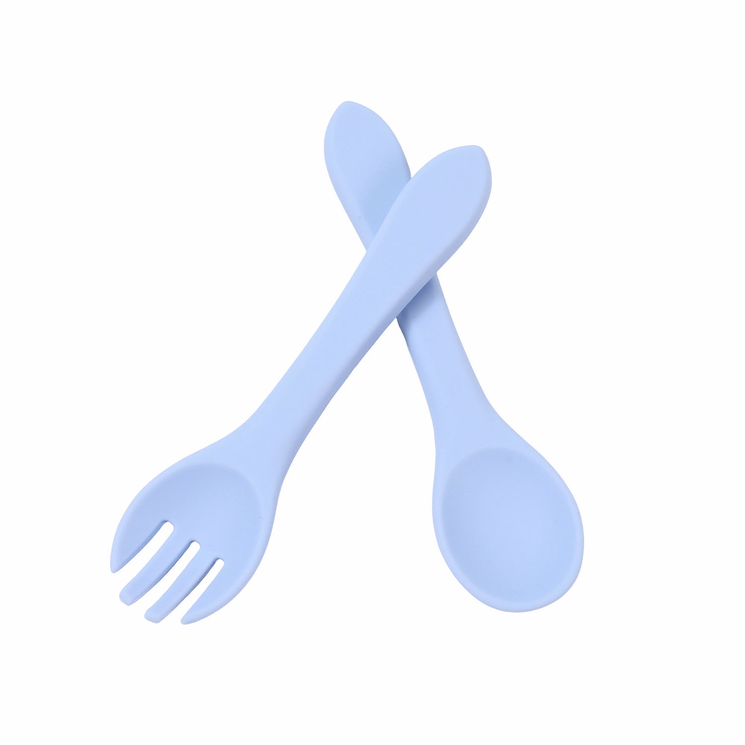 Baby Silicone Feeding Set with Bib, Plate &amp; Spoon – 6+ Months