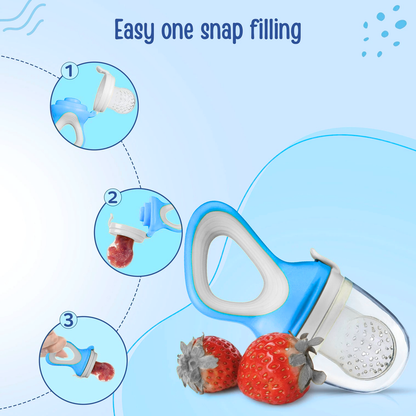 The Little Bunny Silicone Baby Fruit Feeder &amp; Teether Pacifier-PB2153