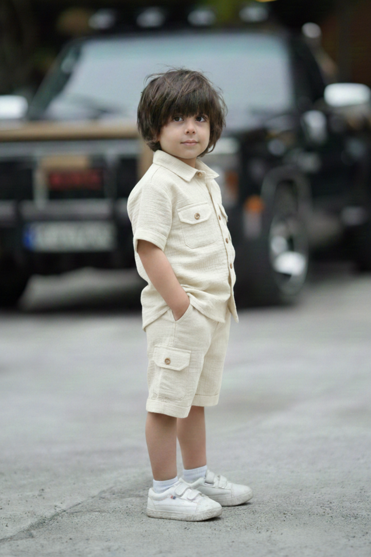 Soft Muslin Co-Ord Set for Kids – Breathable Comfort with Timeless Style