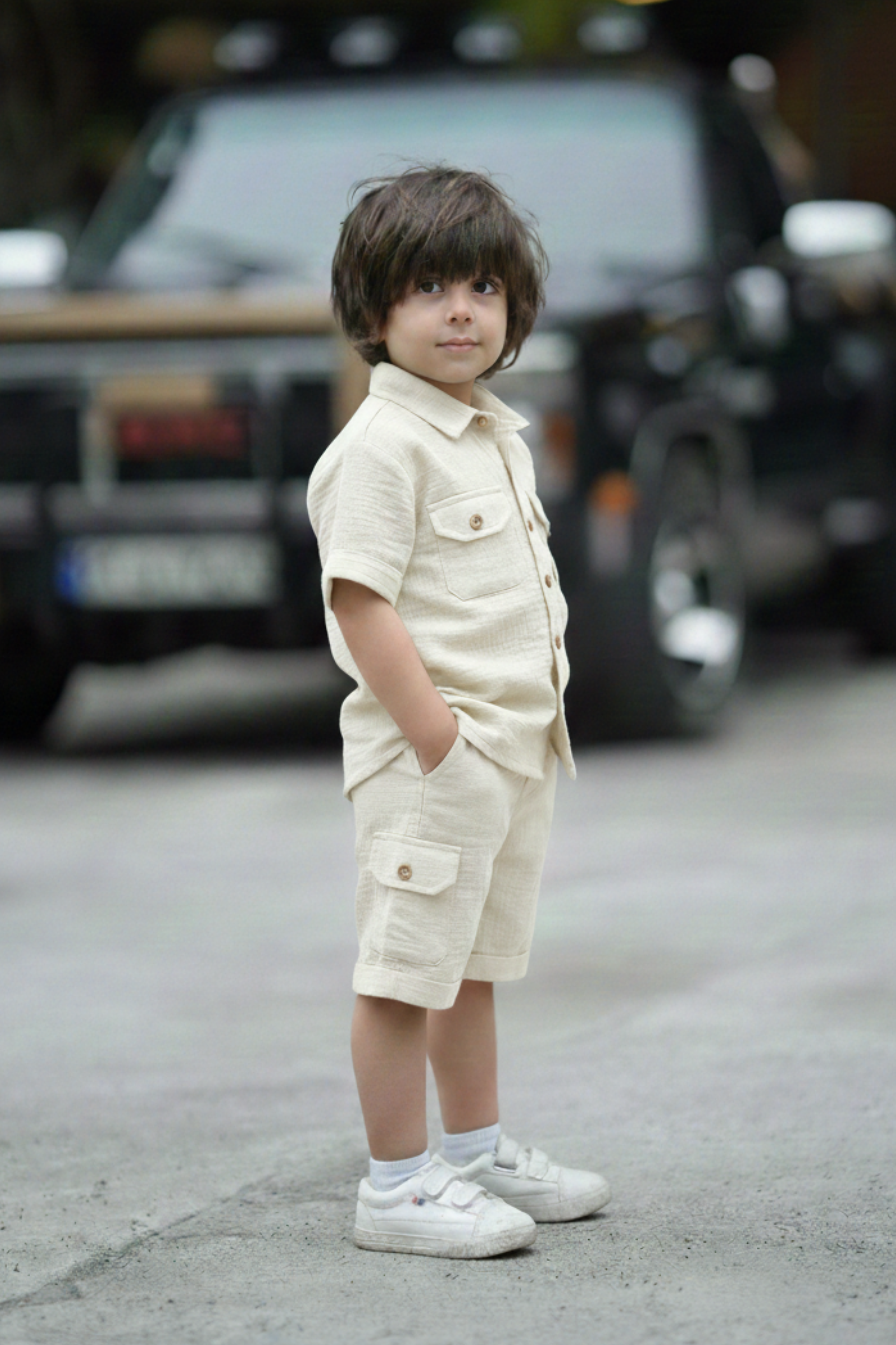 Soft Muslin Co-Ord Set for Kids – Breathable Comfort with Timeless Style