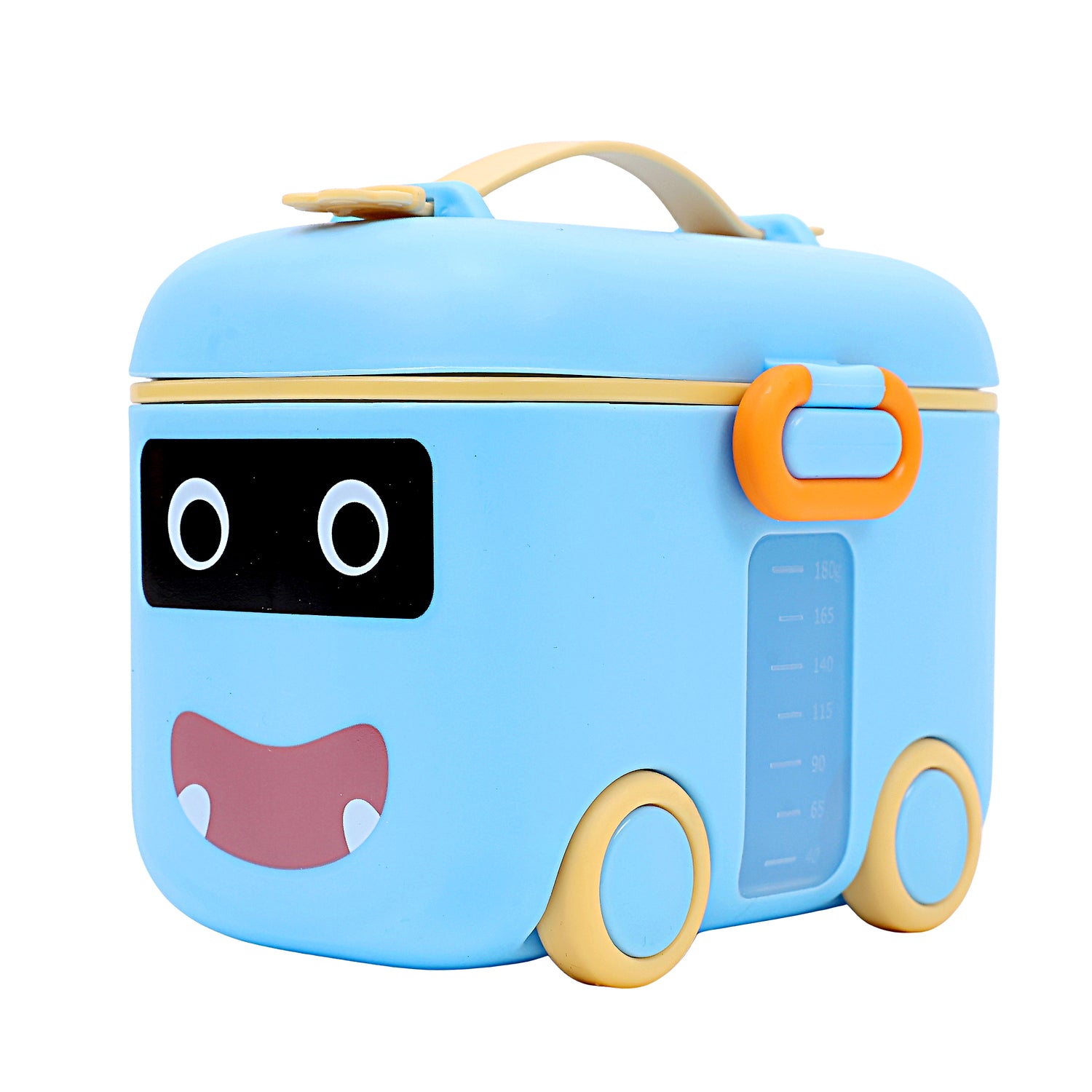 Kids Milk Powder Storage Container with Wheels – Travel Friendly &amp; Airtight