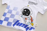 Astro T-shirt & Denim Shorts Set