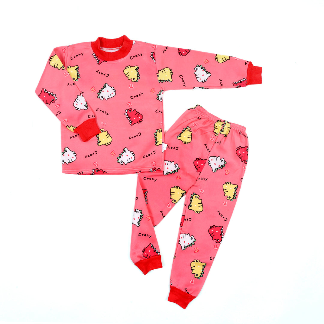 Pjs Cartoon Flannel Pajama Set For Infants And Kids 1 14 Years Coral Fleece  Sleepwear For Boys And Girls LJ201216 From Cong05, $12.66 | DHgate.Com