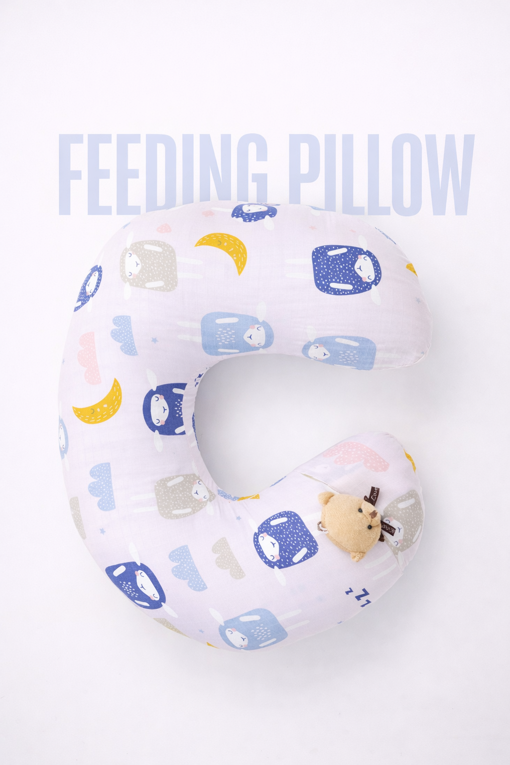Ergonomic Baby Feeding &amp; Nursing Support Pillow