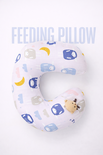 Ergonomic Baby Feeding &amp; Nursing Support Pillow