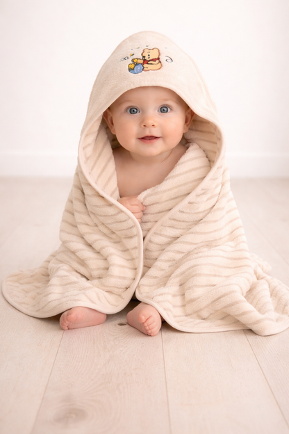 Baby Hooded Bath Towel | Ultra Soft &amp; Absorbent | Gentle on Delicate Skin | Quick-Dry &amp; Cozy Wrap