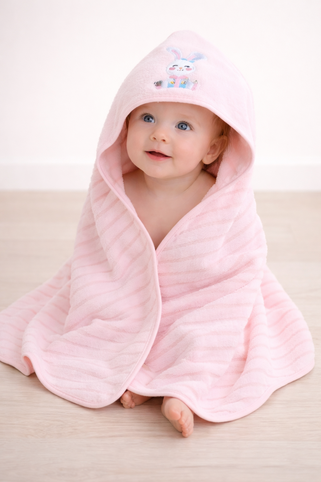 Baby Hooded Bath Towel | Ultra Soft &amp; Absorbent | Gentle on Delicate Skin | Quick-Dry &amp; Cozy Wrap