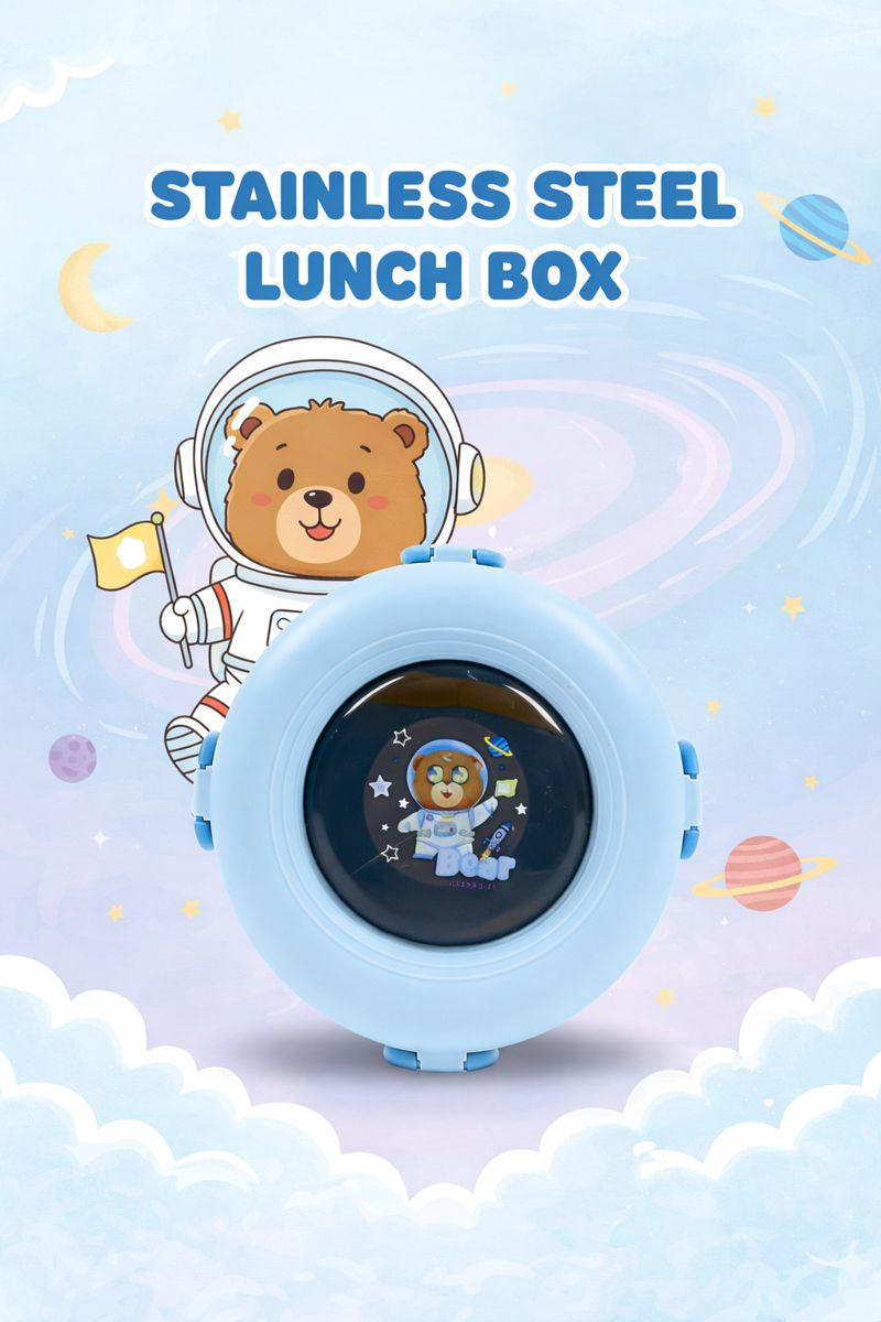 Kids Stainless Steel Lunch Box with Secure Lock