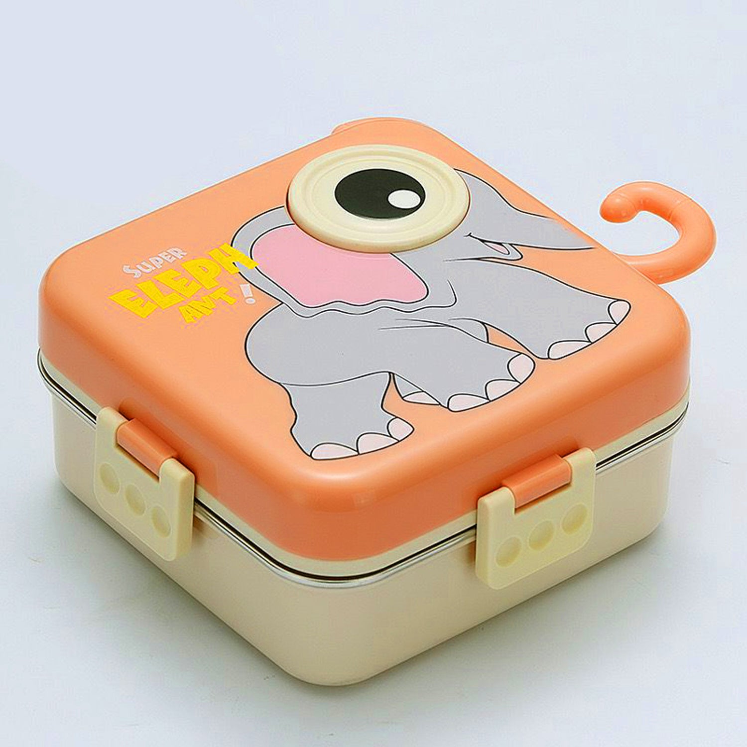 Ele Guard Steel Spill Proof Lunch Box For Kids