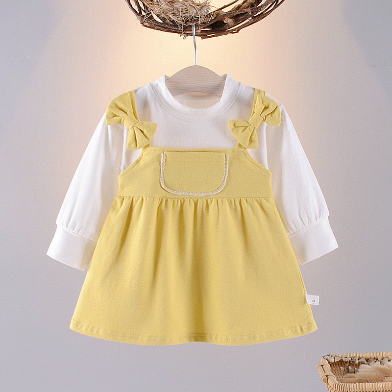 Sweet Bow Serenade Baby Dress