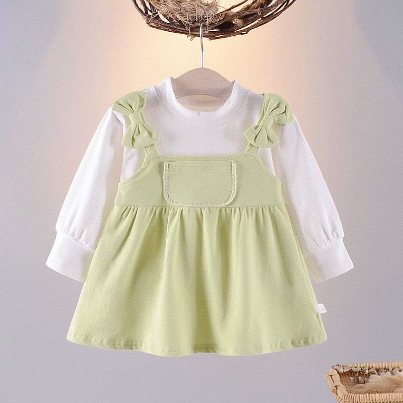 Sweet Bow Serenade Baby Dress