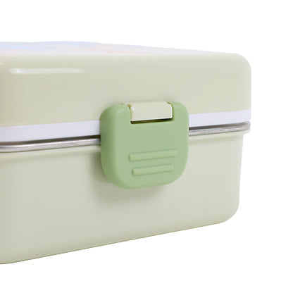Cute Cartoon Dinosaur Lunch Box for Kids – 1190ml Stainless Steel, Leakproof &amp; Portable