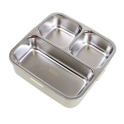 Cute Cartoon Dinosaur Lunch Box for Kids – 1190ml Stainless Steel, Leakproof &amp; Portable