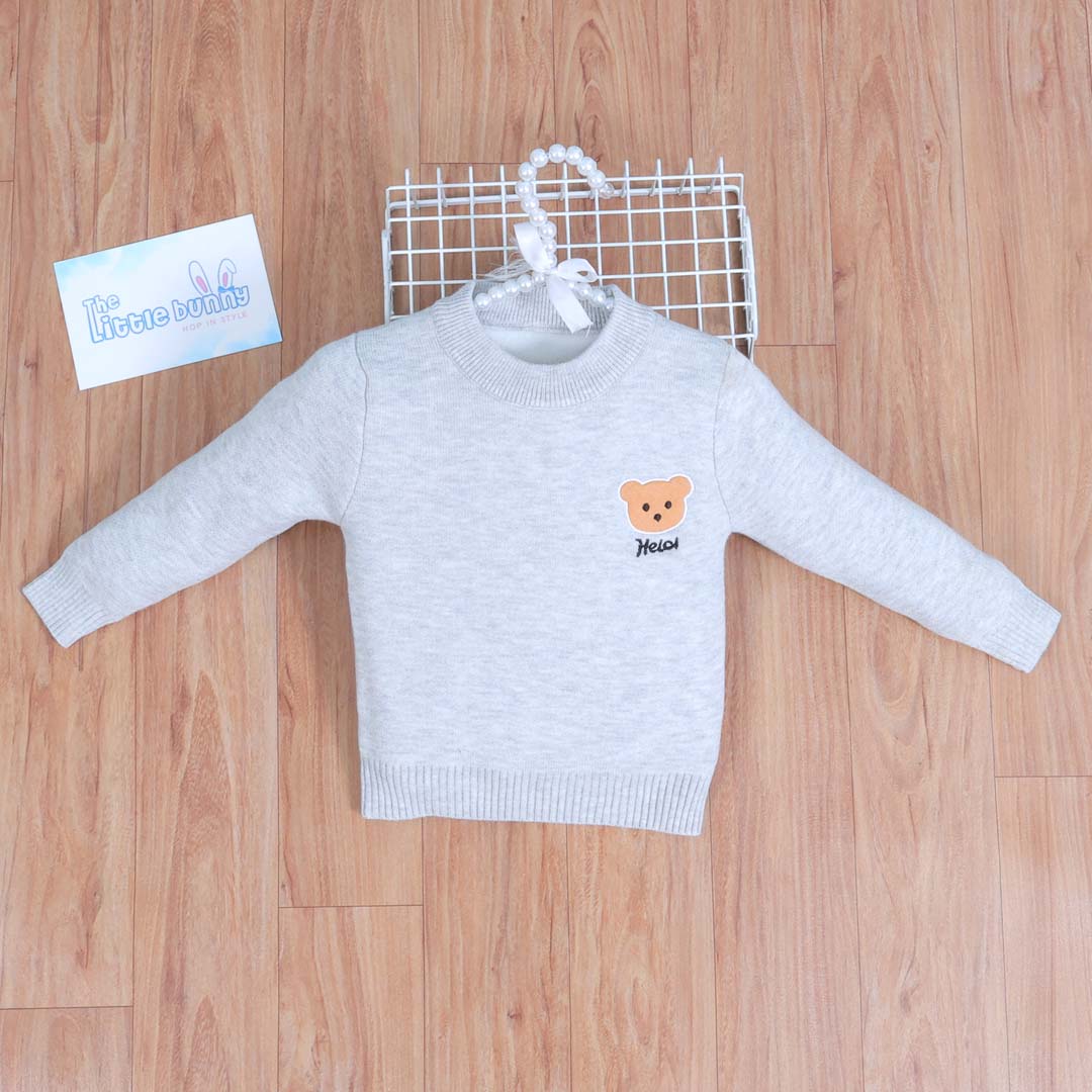 Knitted Bear Sweater (Unisex)