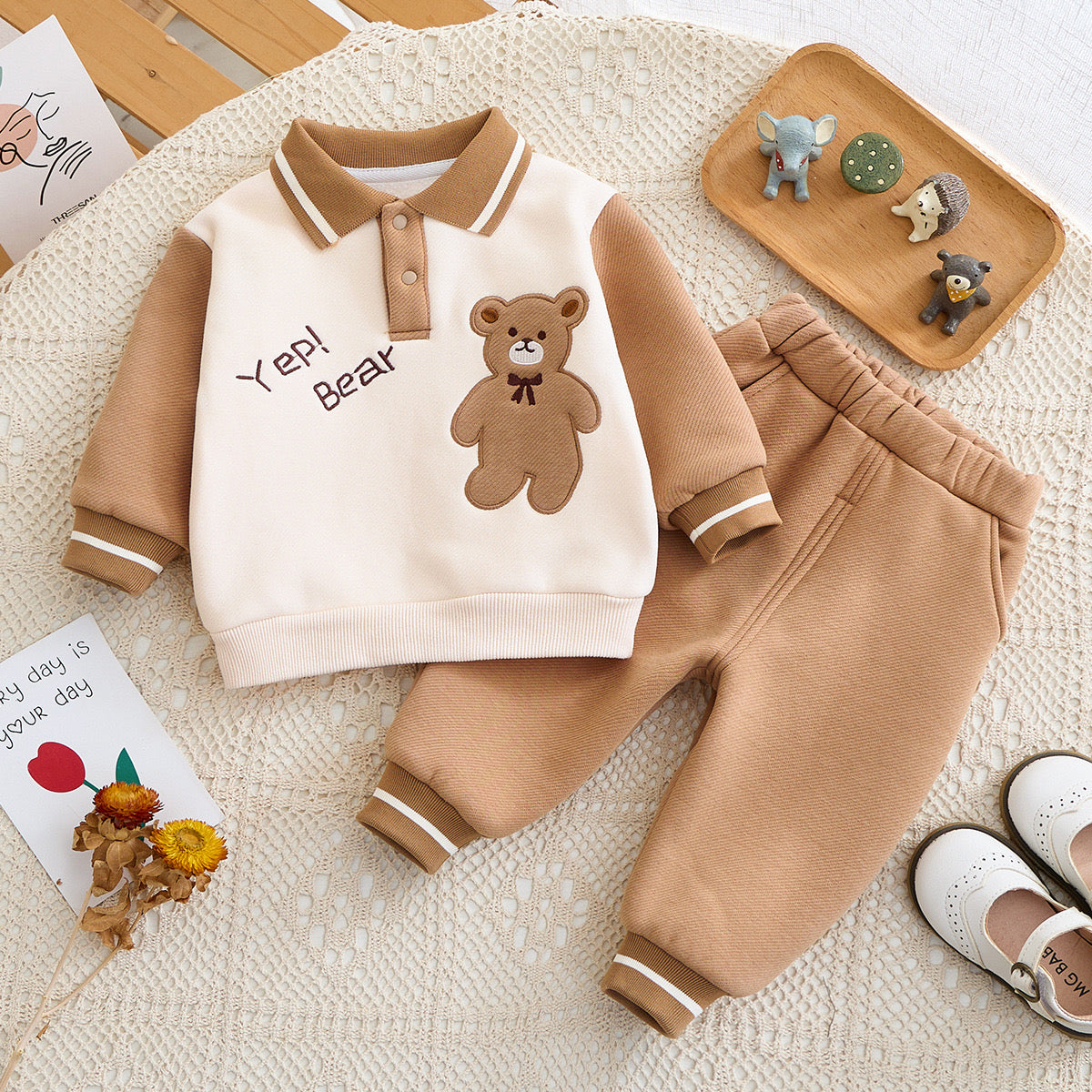 Teddy Bear Cozy Outfit