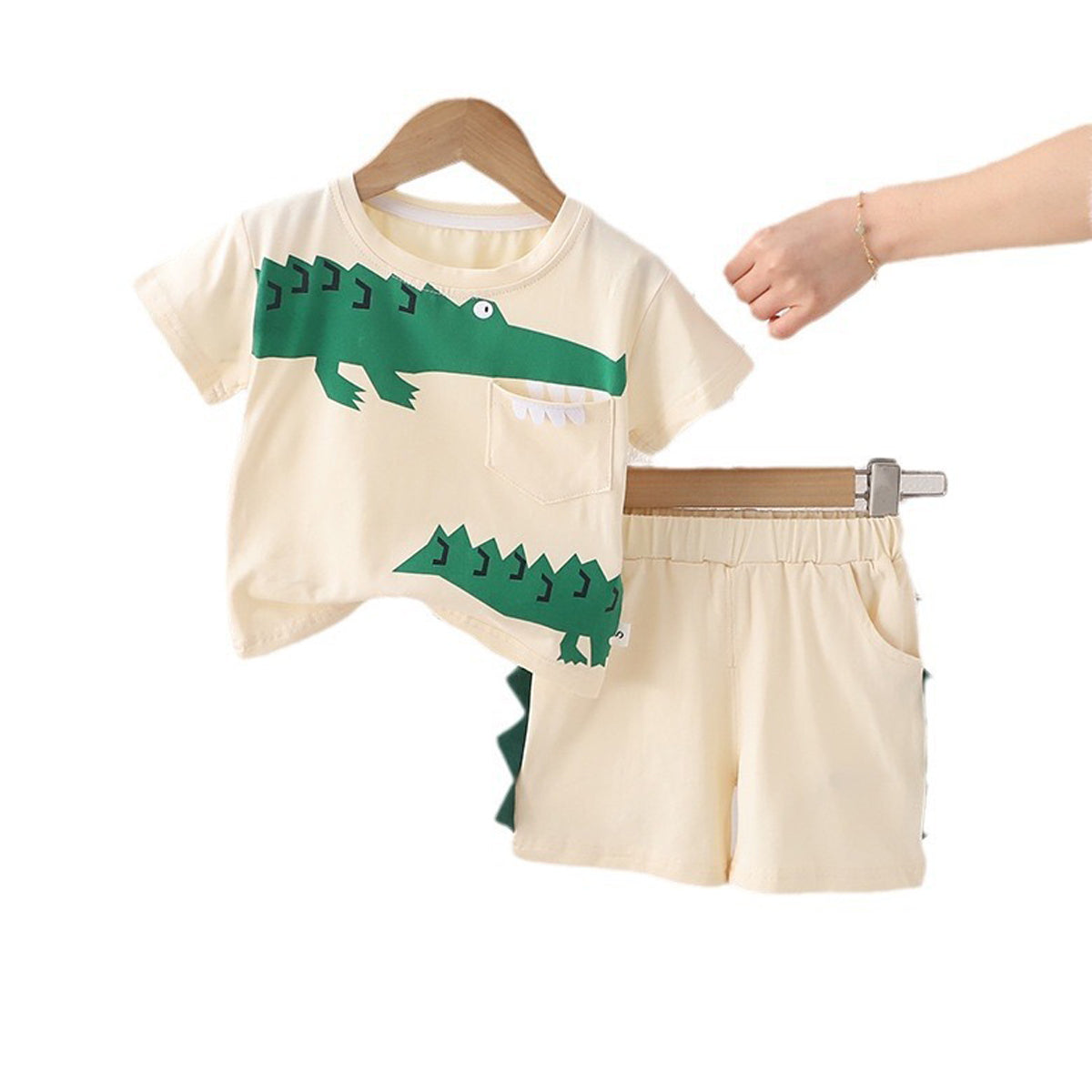 Kids Crocodile Cutie co-ord Set