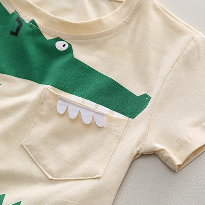 Kids Crocodile Cutie co-ord Set