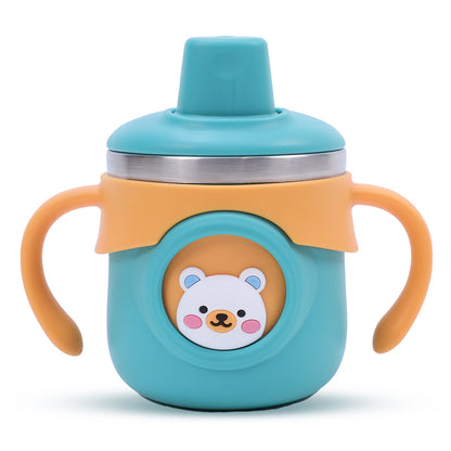Stainless Steel Training Sipper Cup with Dual Handles for Kids