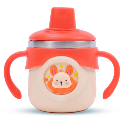 Stainless Steel Training Sipper Cup with Dual Handles for Kids