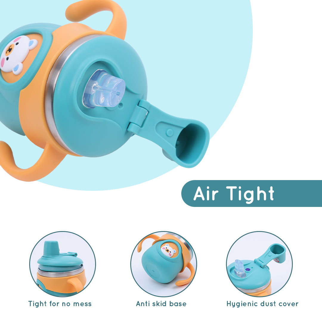 Stainless Steel Training Sipper Cup with Dual Handles for Kids