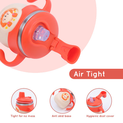 Stainless Steel Training Sipper Cup with Dual Handles for Kids