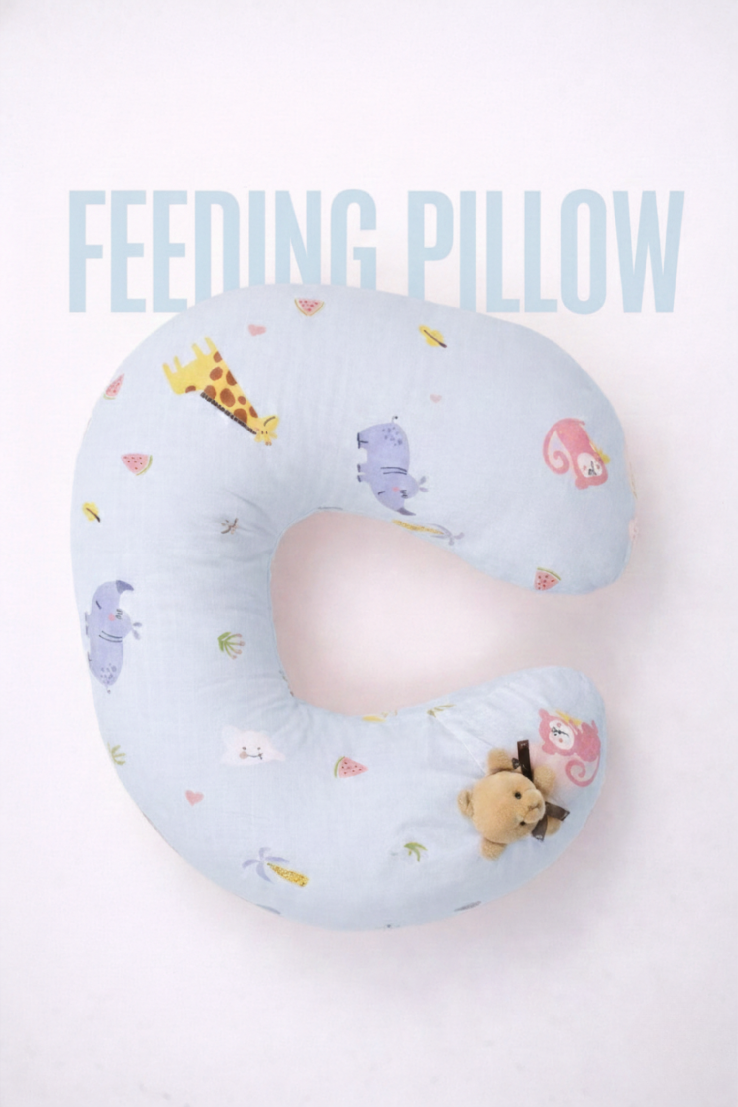 Ergonomic Baby Feeding &amp; Nursing Support Pillow