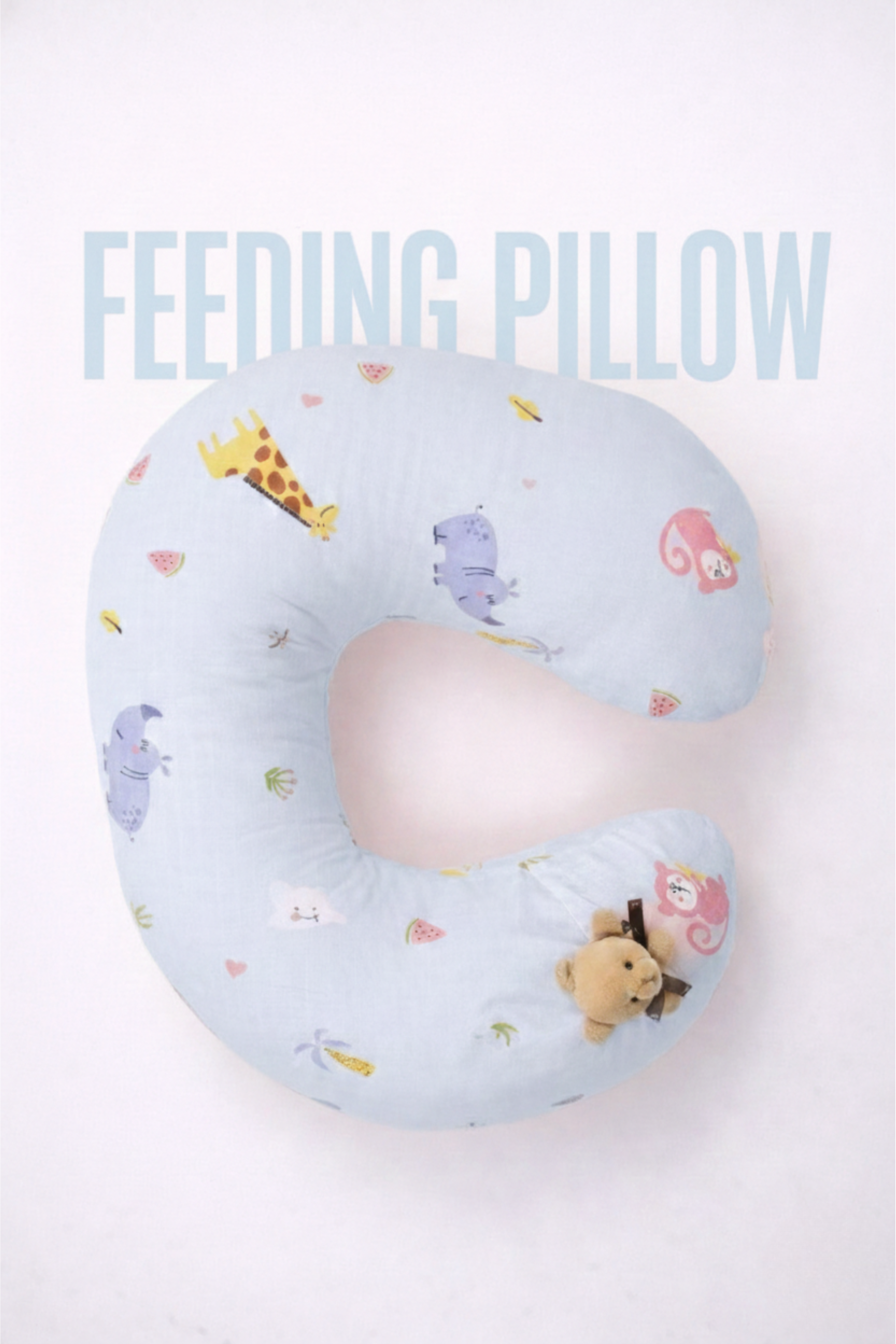 Ergonomic Baby Feeding &amp; Nursing Support Pillow