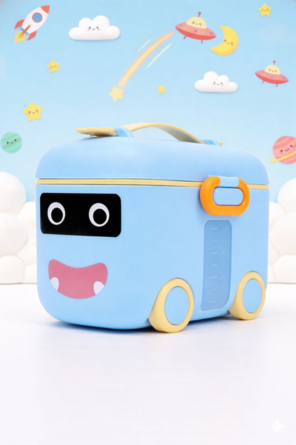 Kids Milk Powder Storage Container with Wheels – Travel Friendly &amp; Airtight