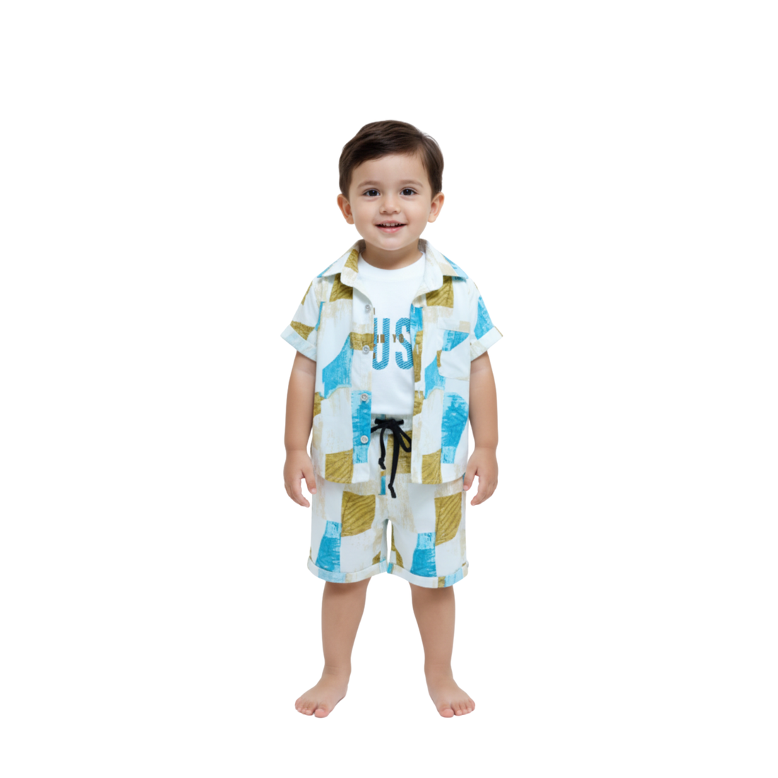 Kids Summer Breeze 3-Piece Co-Ord Ensemble