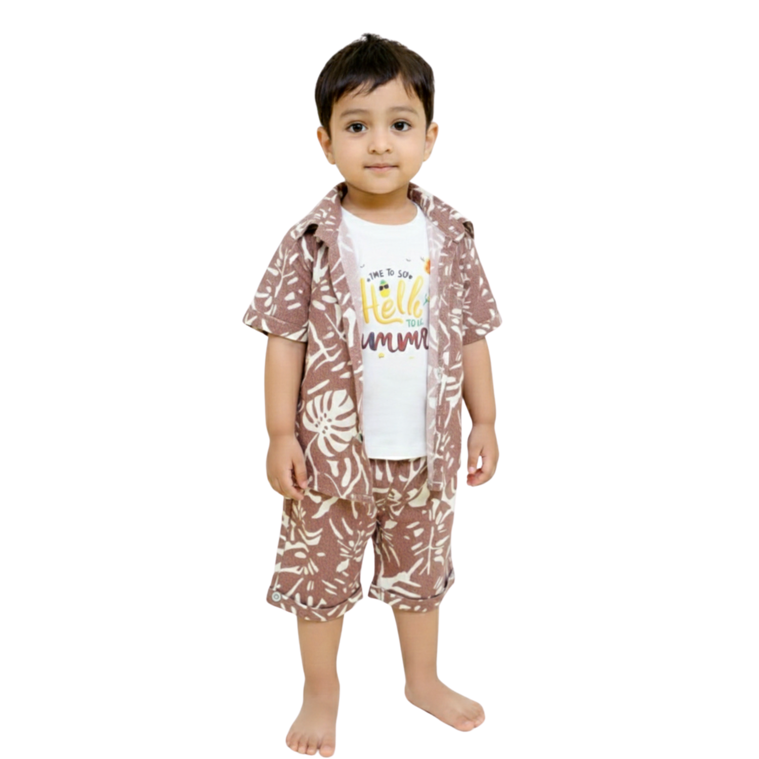 Kids Tropical Comfort 3-Piece Outfit