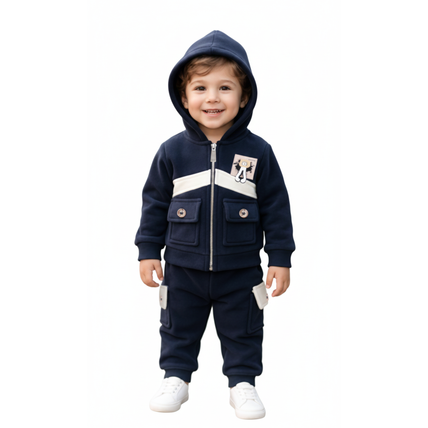 Aoli Bonding Full-Zip Hooded Utility Set