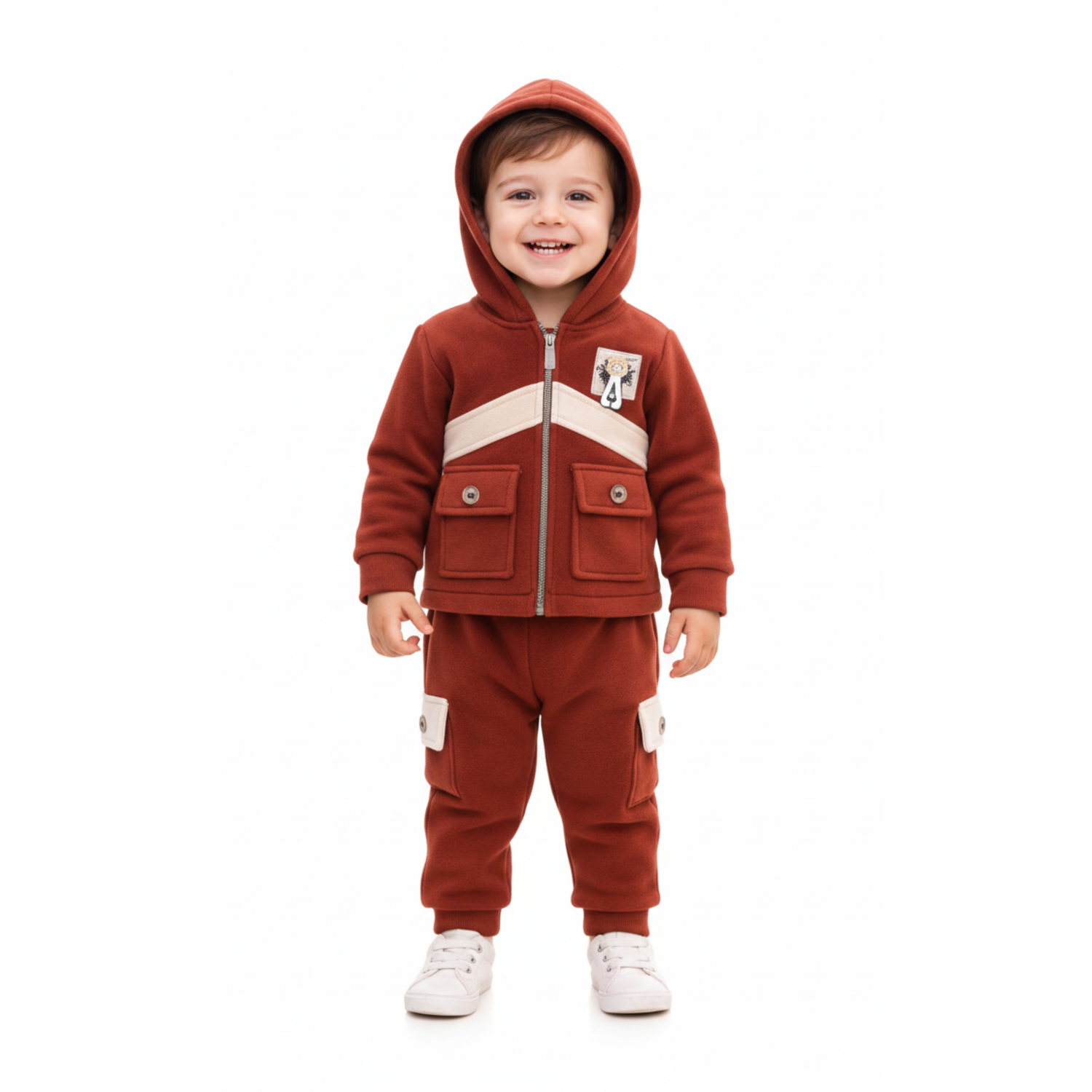 Aoli Bonding Full-Zip Hooded Utility Set